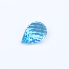 Swiss Blue Topaz Drops Briolette