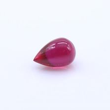 Ruby (Synthetic) Smooth Drops Briolette