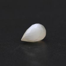 Feldspar Grey Moonstone Drops Faceted