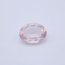 Rose Quartz Oval Faceted