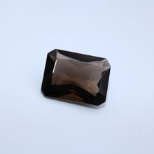 Smoky Quartz Octagon Faceted