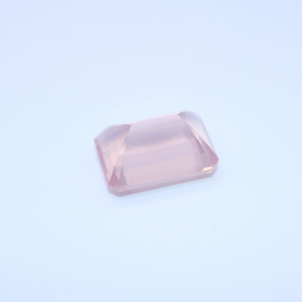 Buy Rose Quartz Octagon Faceted Gemstones Online | My Earth Stone