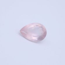 Rose Quartz Pears Faceted