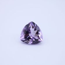 Pink Amethyst / Rose De France Trillion Faceted