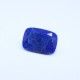 Lapis Elongated Cushion Faceted