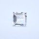 Crystal / White Quartz Square Faceted