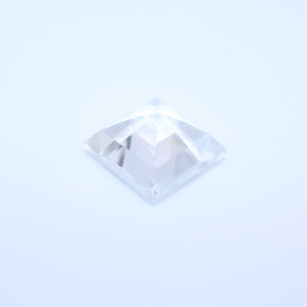 Buy Crystal / White Quartz Square Faceted Gemstone | My Buy Crystal / White Quartz Square Faceted Gemstone | My