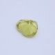 Lemon Green Gold Heart Shape Faceted