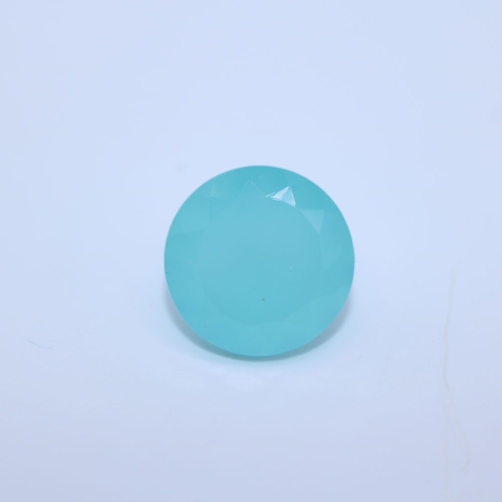 Multi Facet Round Chalcedony Ring Multi Facet Round Chalcedony Ring