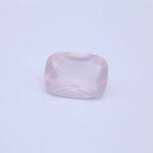 Rose Quartz Elongated Cushion Faceted