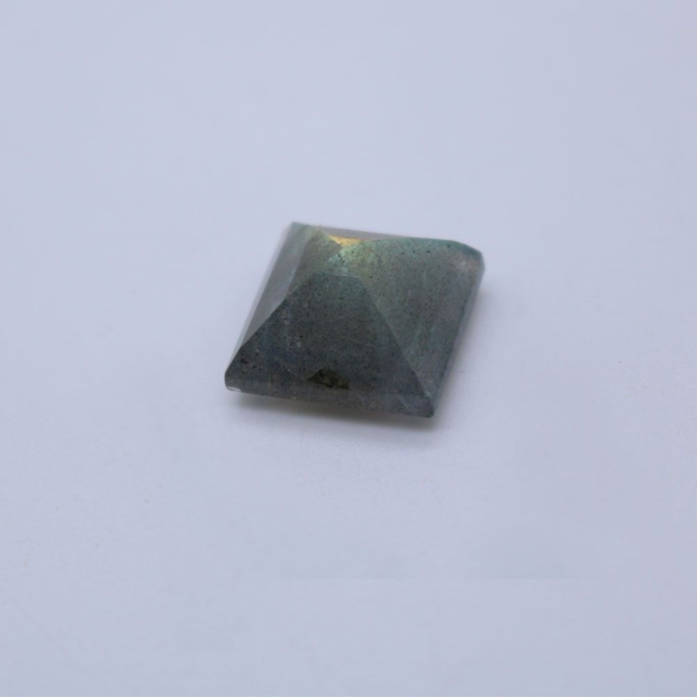 Faceted Labradorite Square Cushion 10mm Cabochon Faceted Labradorite Square Cushion 10mm Cabochon