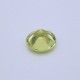 Lemon Green Gold Round Faceted