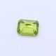 Peridot Octagon Faceted