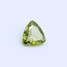 Peridot Trillion Faceted