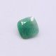 Emerald (Brazil Sakota Mines) Cushion Faceted