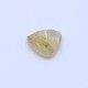 Golden Rutile Trillion Faceted