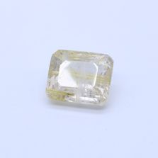 Golden Rutile Octagon Faceted