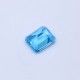 Swiss Blue Topaz Elongated Octagon Faceted