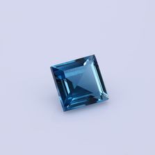 London Blue Topaz Square Faceted