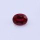 Ruby (Synthetic) Oval Faceted