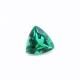 Created Emerald (Zambian Color) Trillion Faceted