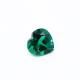 Created Emerald (Zambian Color) Heart Shape Faceted