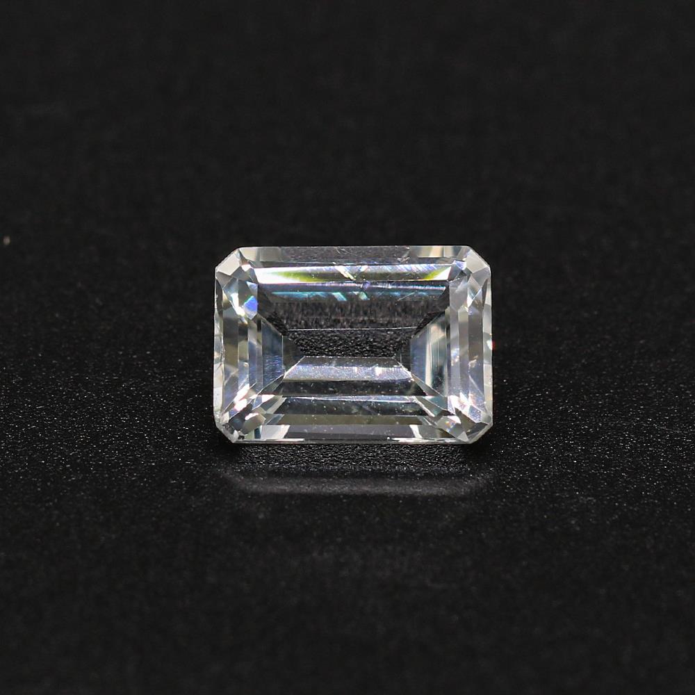 Buy Crystal / White Quartz Square Faceted Gemstone | My Buy Crystal / White Quartz Square Faceted Gemstone | My