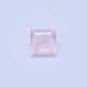 Rose Quartz Square Faceted