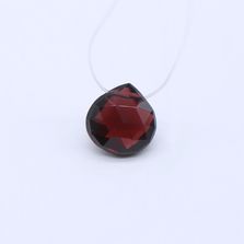 Mozambique Garnet Heart Shape Briolette (Tabeez)