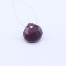 Ruby Heart Shape Briolette (Tabeez)