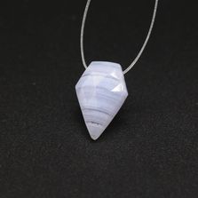 Blue Lace Agate Kite Faceted