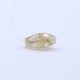 Golden Rutile Rice Faceted