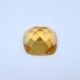 Citrine Cushion Faceted Cab