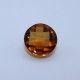 Madeira Citrine Round Faceted Cab