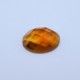 Madeira Citrine Oval Faceted Cab