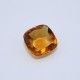 Madeira Citrine Cushion Faceted Cab