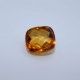 Madeira Citrine Cushion Faceted Cab