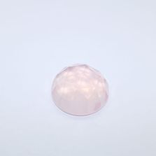 Rose Quartz Round Faceted Cab