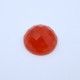 Carnelian Round Faceted Cab