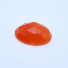 Carnelian Oval Faceted Cab