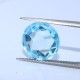 Sky Blue Topaz Round Faceted Cab