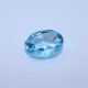 Sky Blue Topaz Oval Faceted Cab