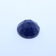 Lapis Round Faceted Cab