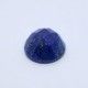 Lapis Round Faceted Cab