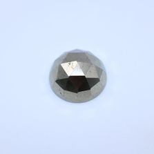 Pyrite Round Faceted Cab