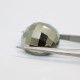 Pyrite Round Faceted Cab