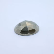 Pyrite Oval Faceted Cab