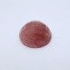 Strawberry Quartz Round Faceted Cab