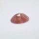 Strawberry Quartz Oval Faceted Cab