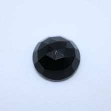 Onyx Round Faceted Cab